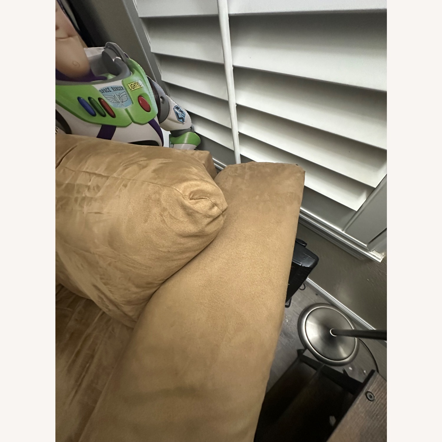 Tan Oversized Arm Chair - image-5