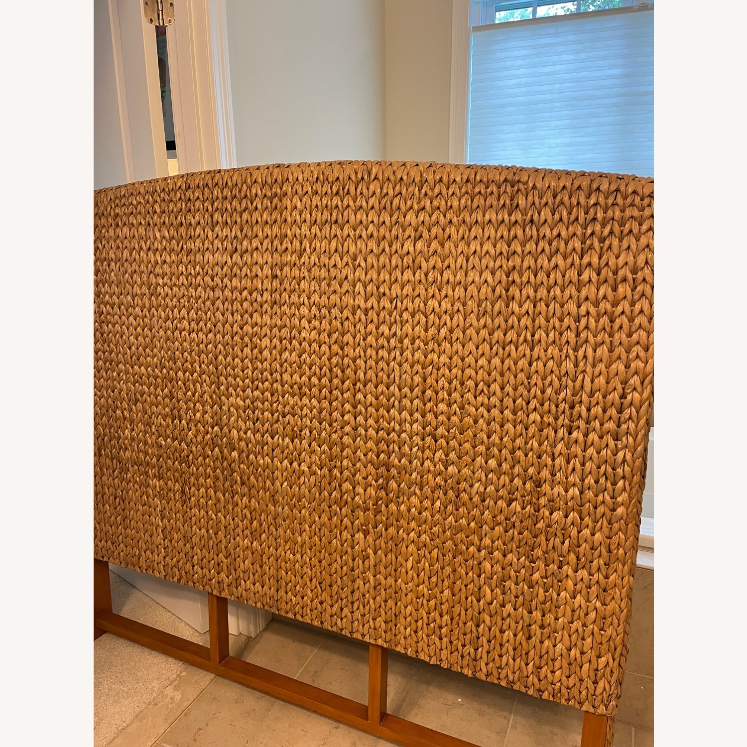 Pottery Barn Queen Headboard with Hardware - image-2
