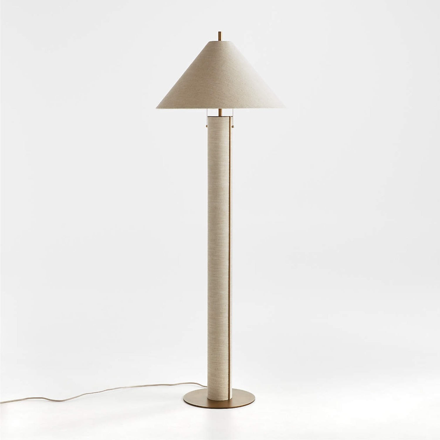  Crate & Barrel Remi Floor Lamp - image-1