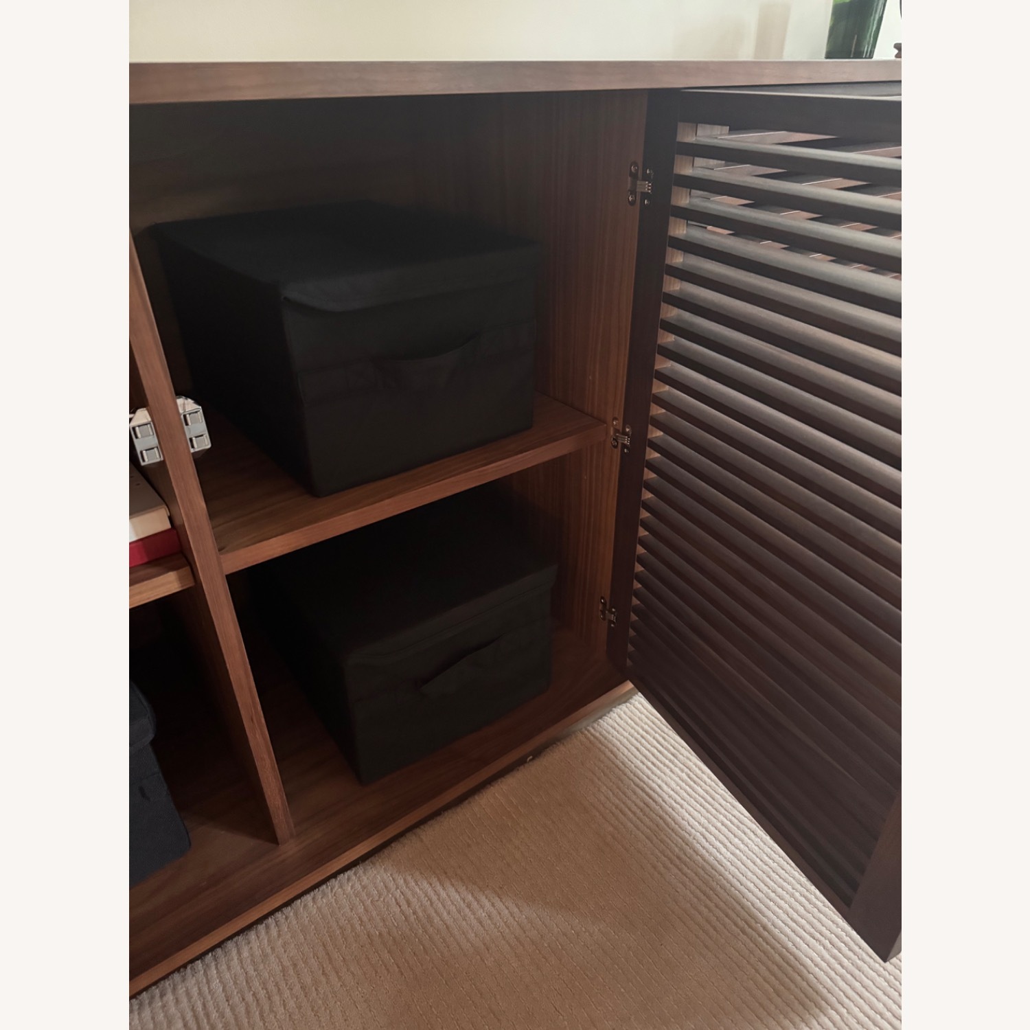 DWR Large Walnut Line Credenza - image-5