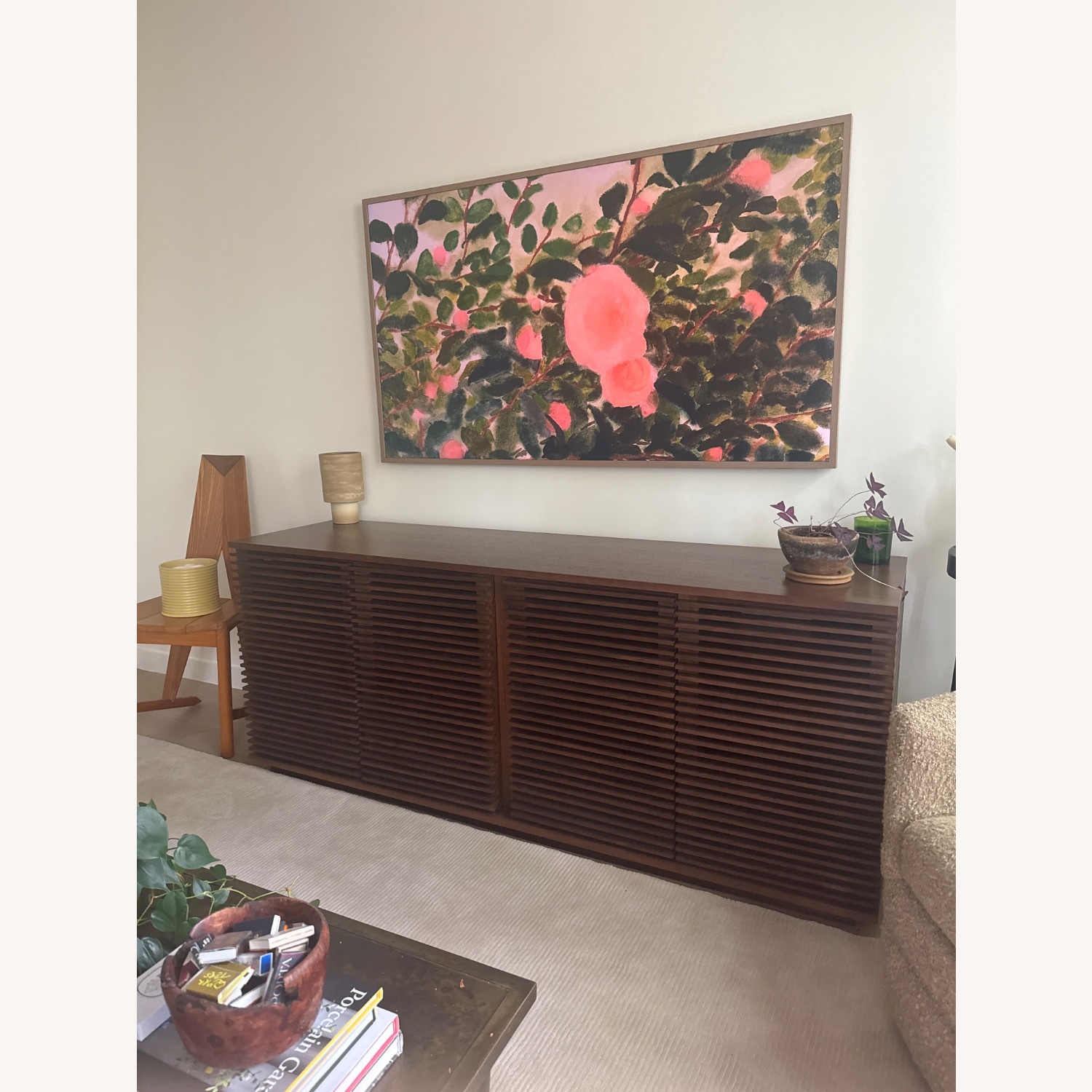 DWR Large Walnut Line Credenza - image-2