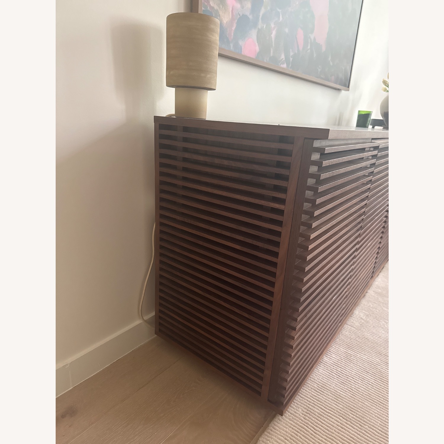 DWR Large Walnut Line Credenza - image-3