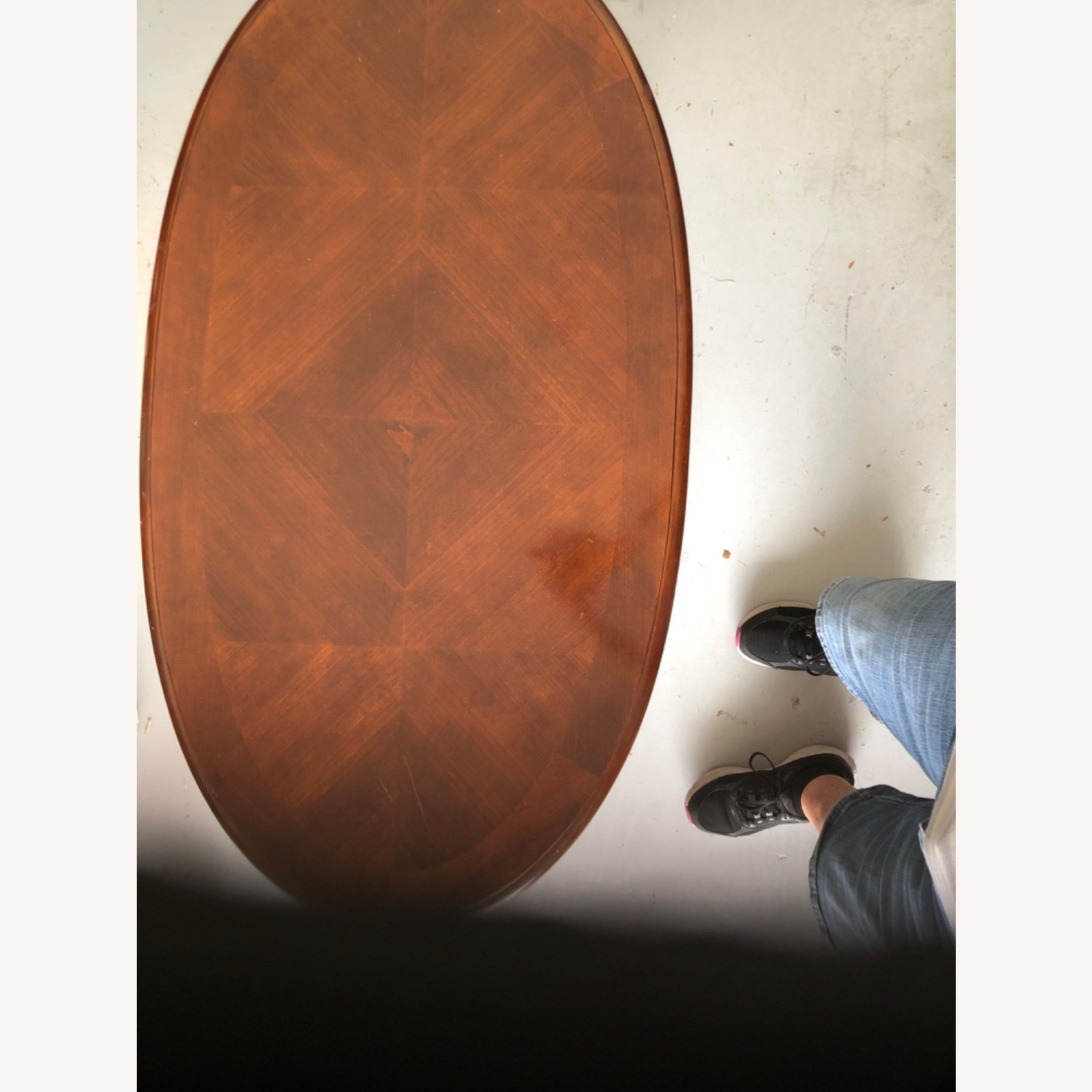 Antique Oval Coffee Table  - image-3