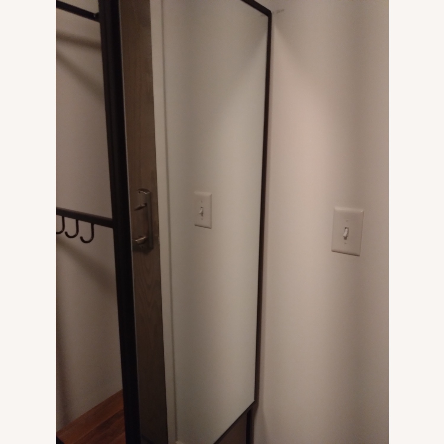 West Elm Industrial Storage Mirror - image-4