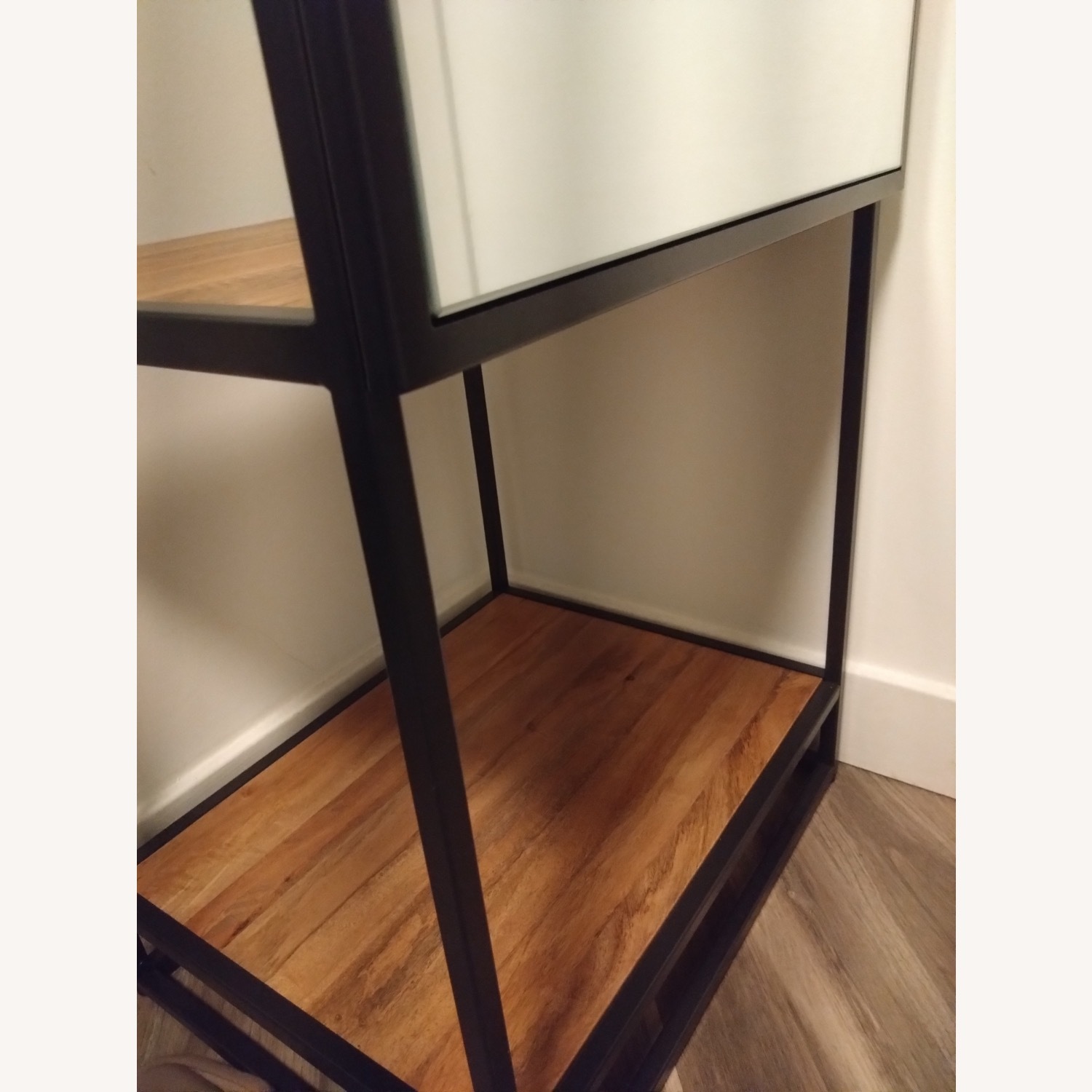West Elm Industrial Storage Mirror - image-5