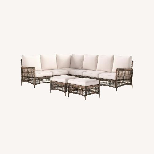 Used Outdoor Patio Sectional for sale on AptDeco