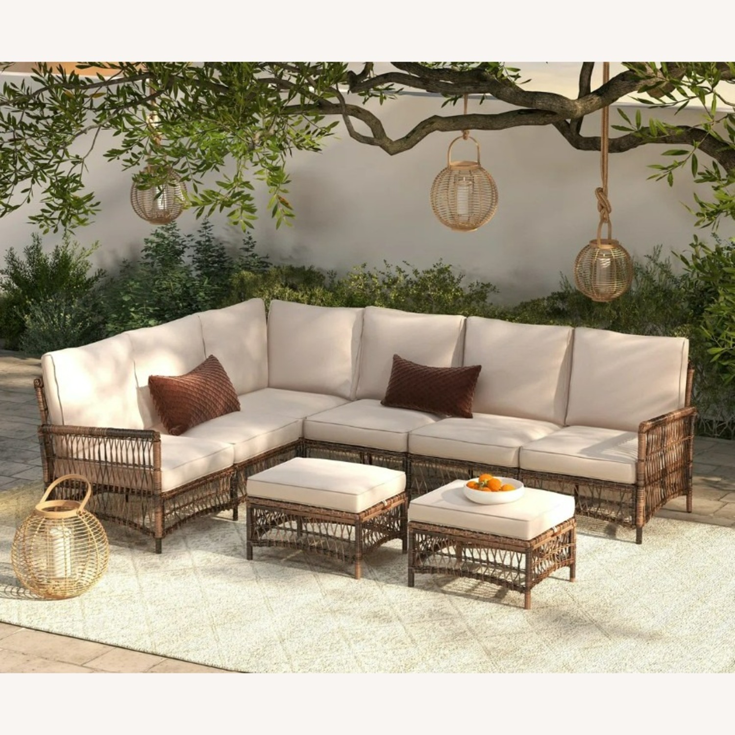 Outdoor Patio Sectional - image-1