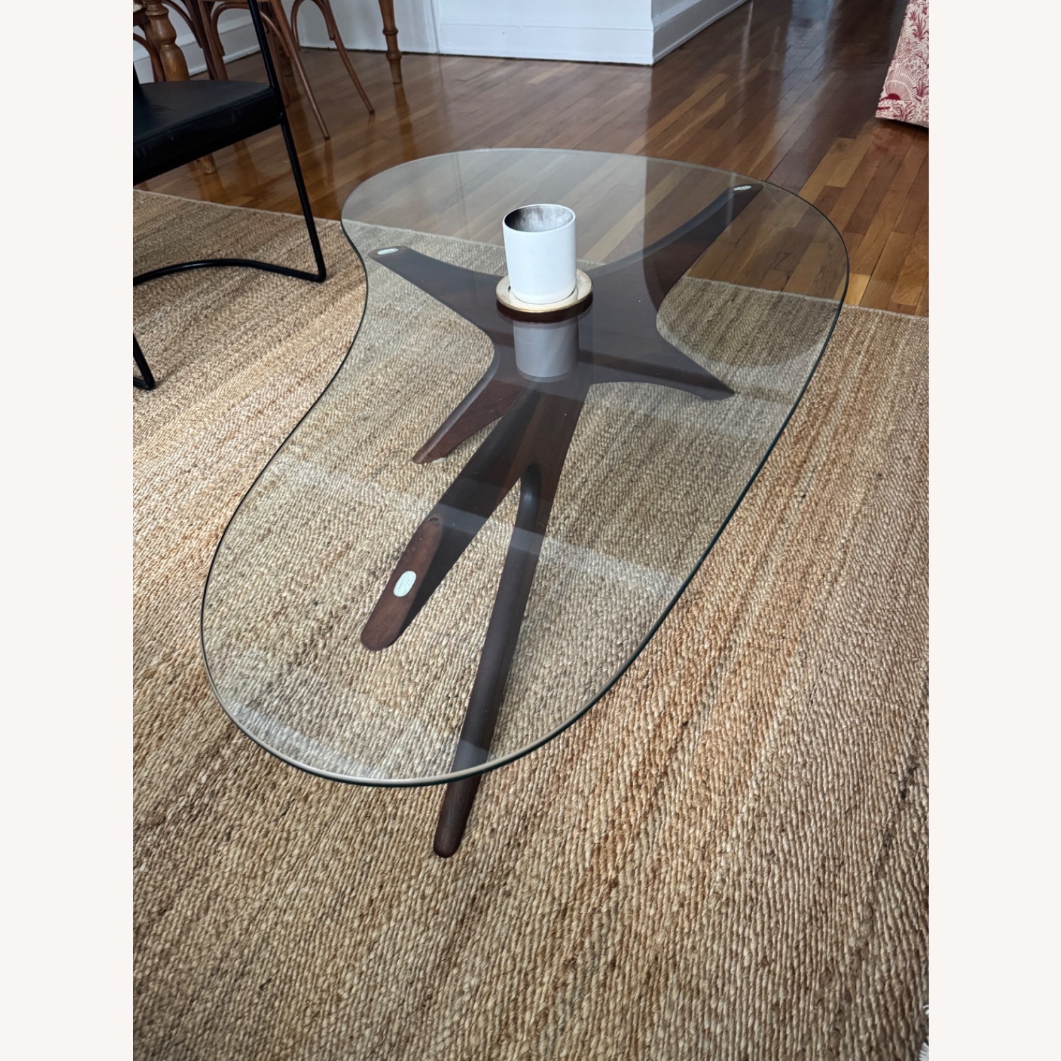 Antique Adrian Pearsall Boomerang Coffee Table - image-1