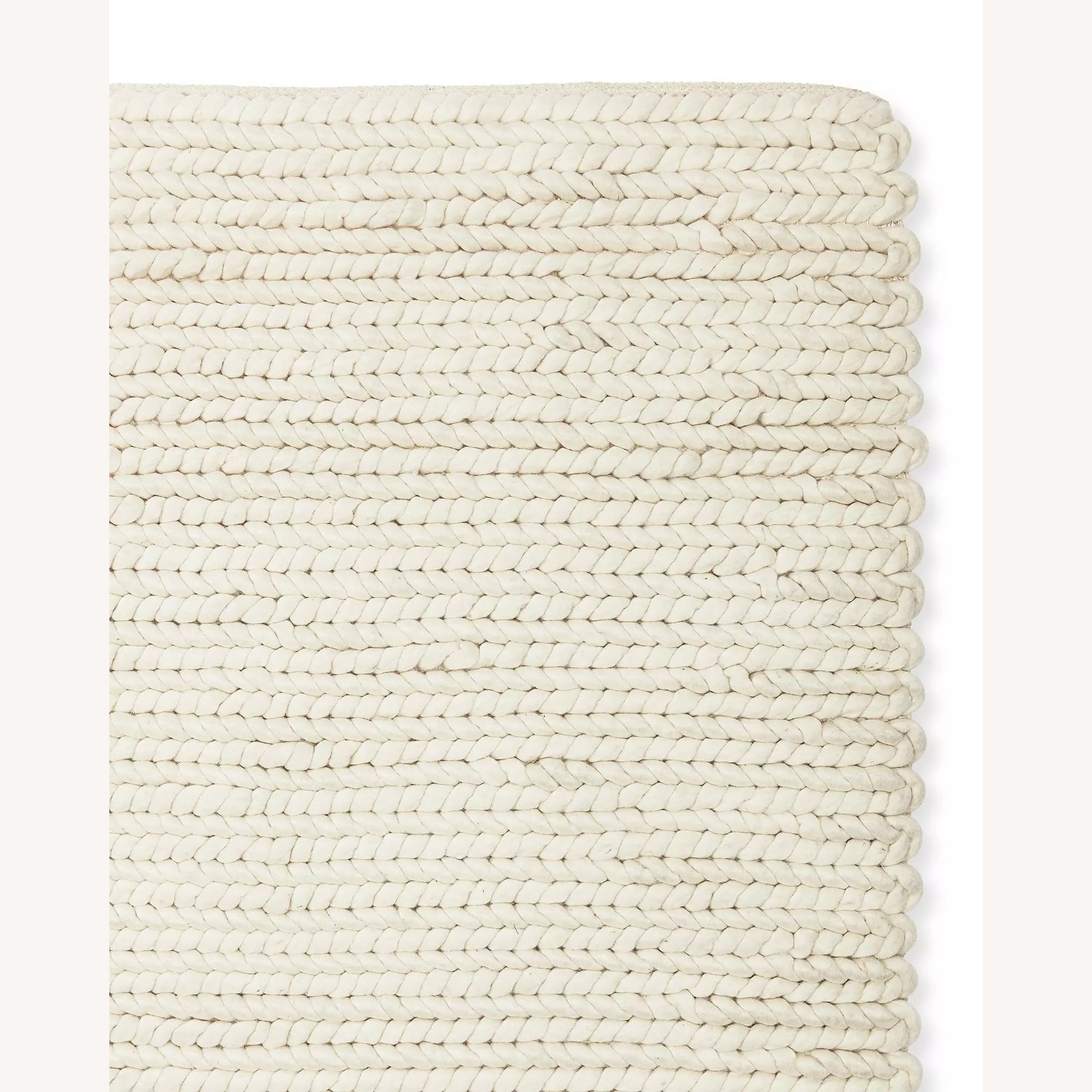 Serena & Lily Braided Wool Rug + Free Rug Pad - image-6
