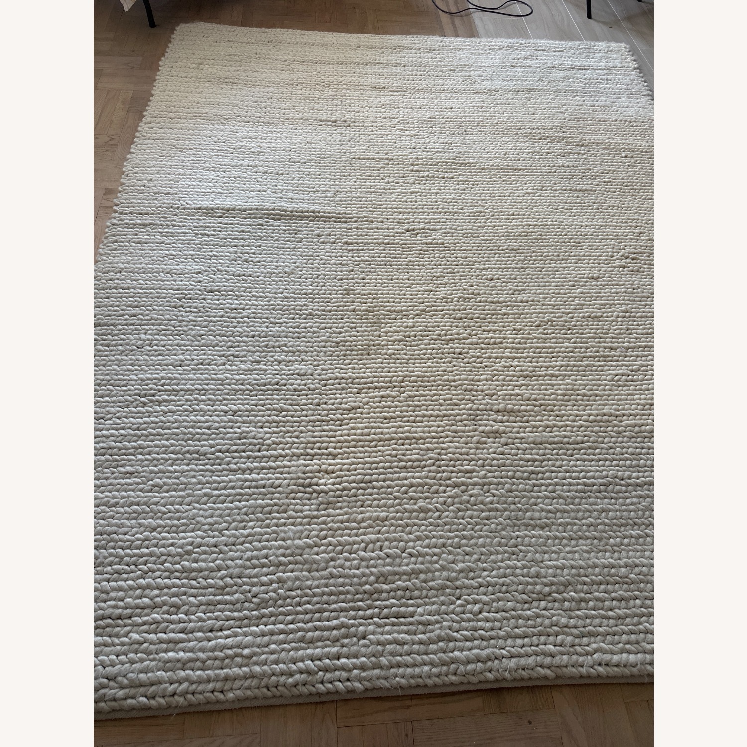 Serena & Lily Braided Wool Rug + Free Rug Pad - image-5