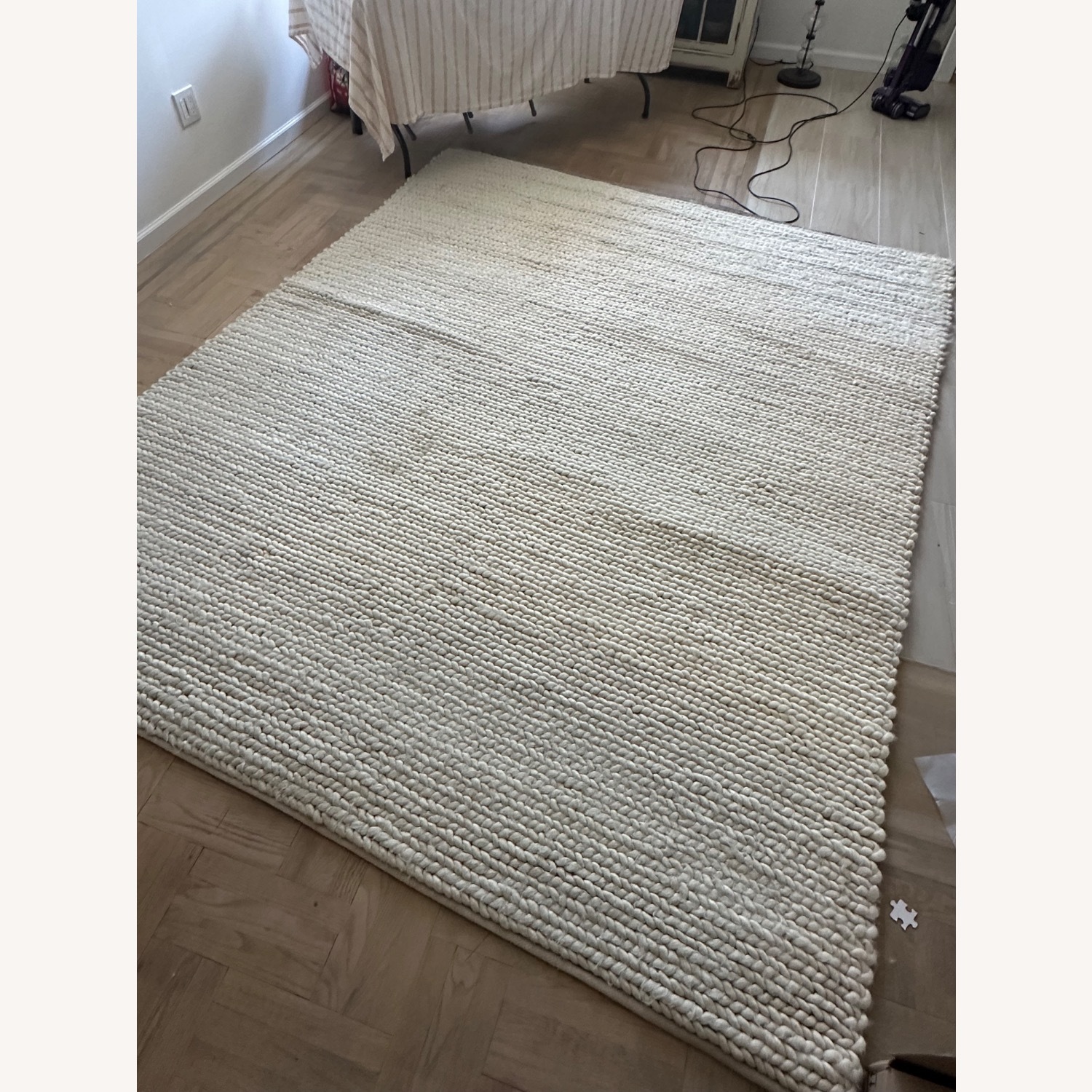 Serena & Lily Braided Wool Rug + Free Rug Pad - image-3