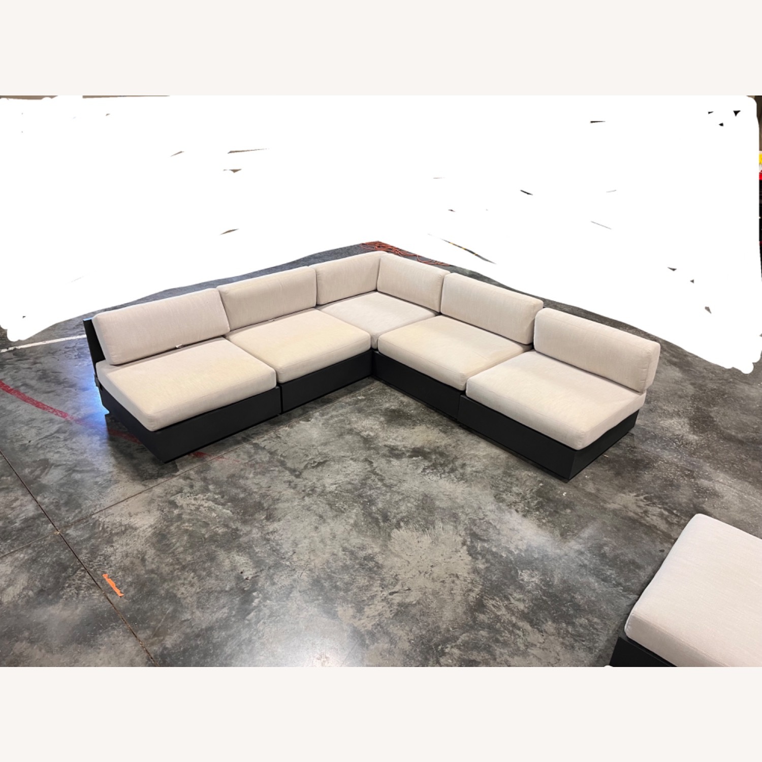 Restoration Hardware Marbella L-sectional - image-0