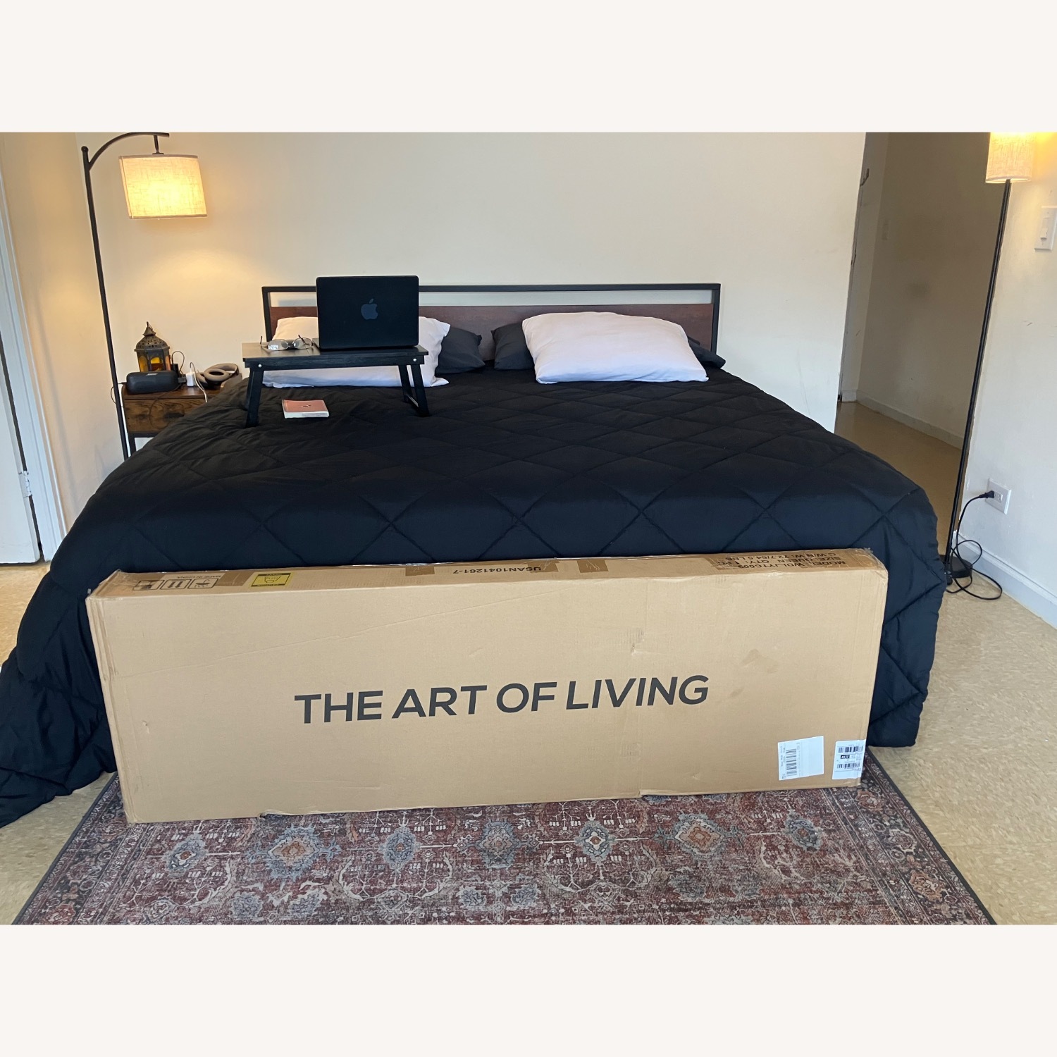 Queen Metal Platform Bed Frame - image-4