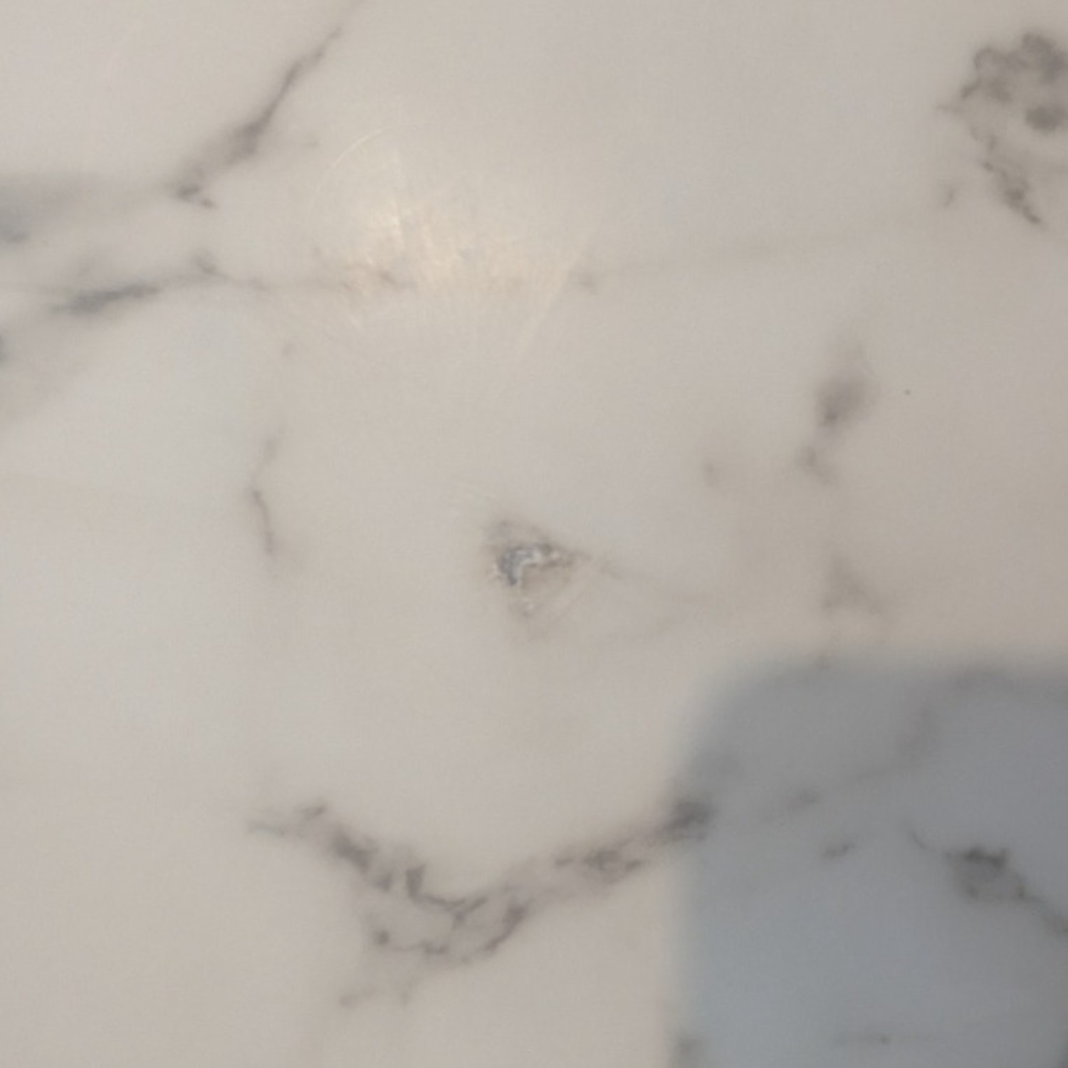 Lippa Faux Marble Dining Table - image-3