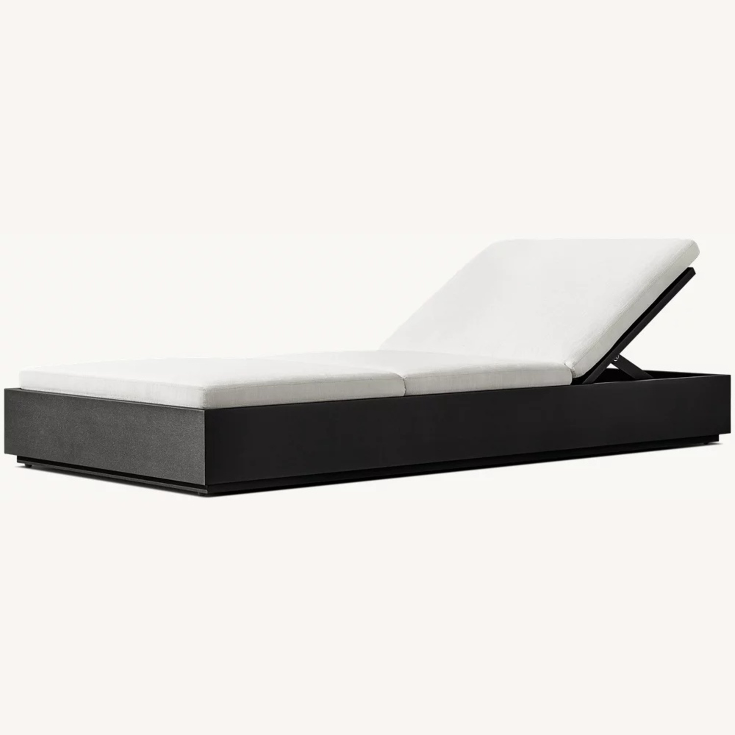 Restoration Hardware Double Adjustable Chaise - image-0