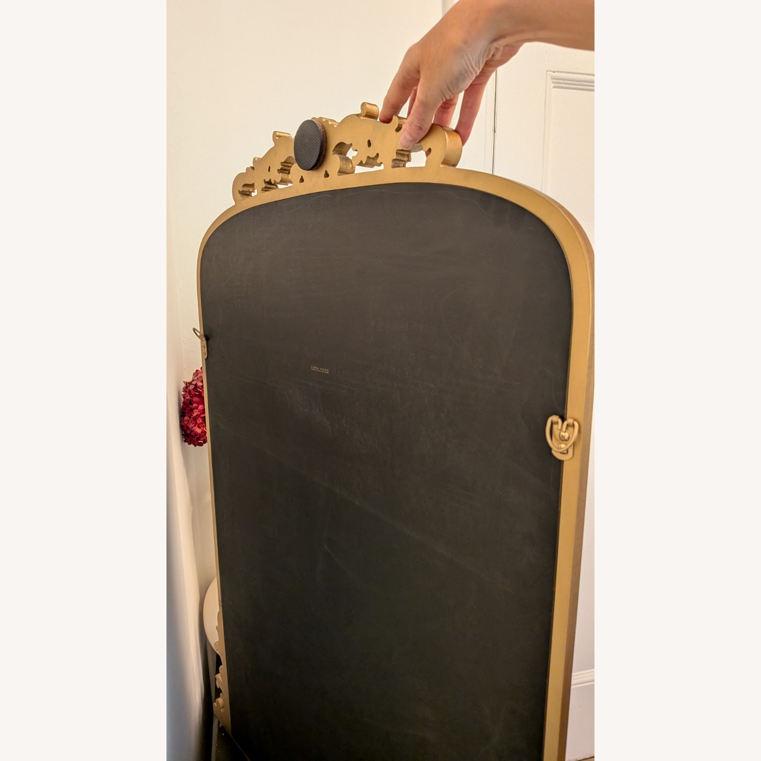 Zara Home Golden Wall Mirror - image-4