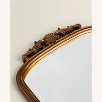 Zara Home Golden Wall Mirror - AptDeco