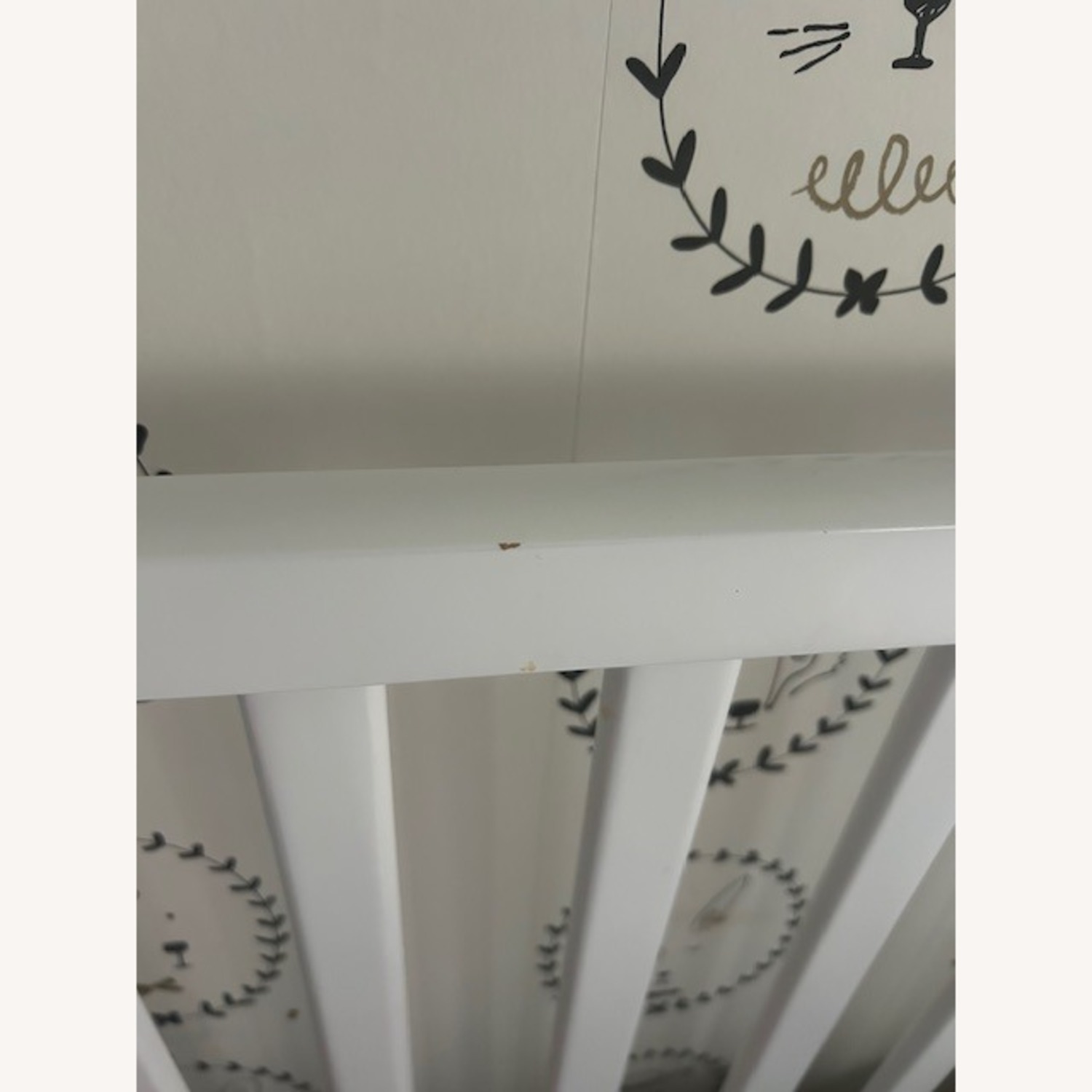 Crate & Barrel White Crib - image-3
