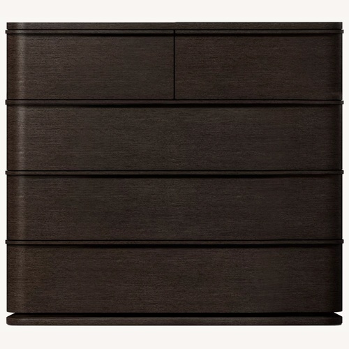 Used RH Ligné 5-Drawer Dresser – Black Brushed Oak for sale on AptDeco
