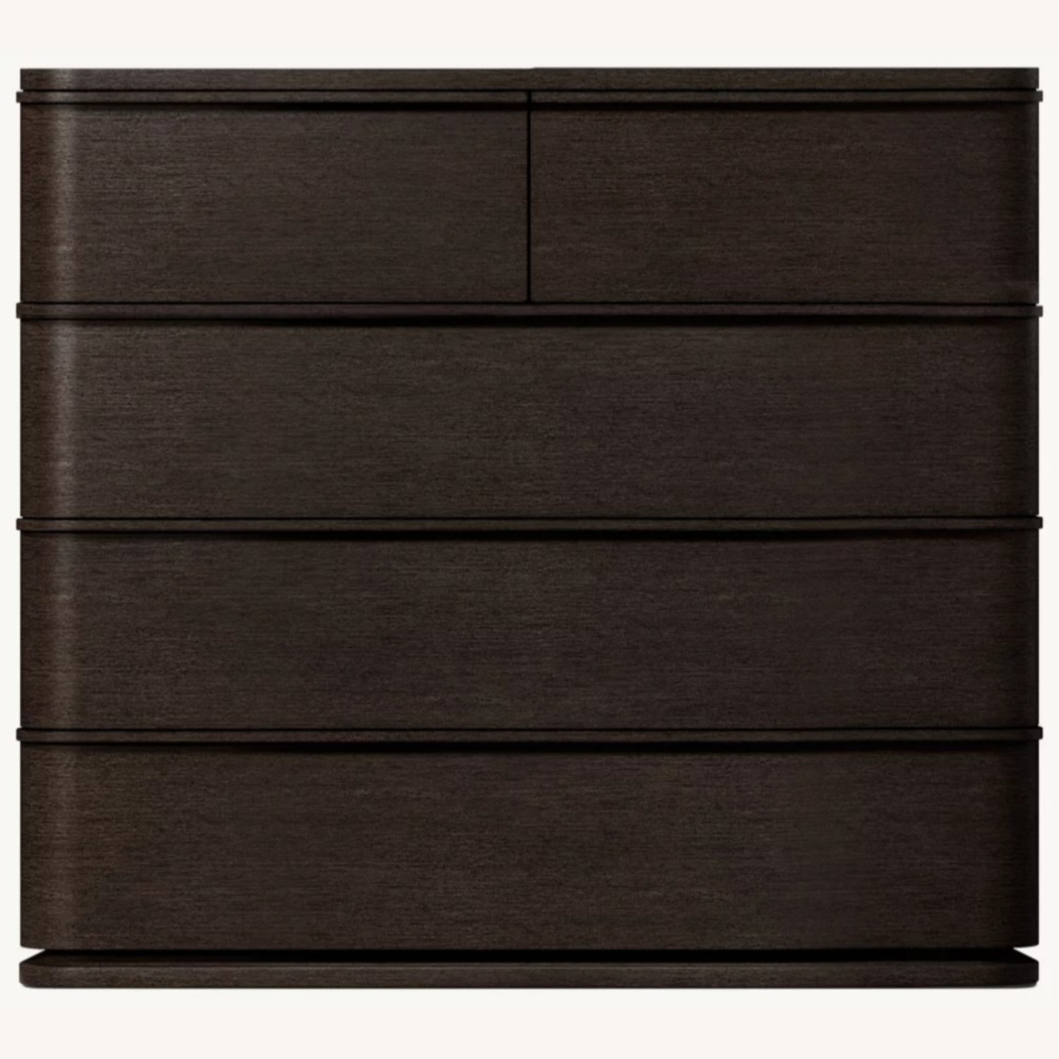 RH Ligné 5-Drawer Dresser – Black Brushed Oak - image-2