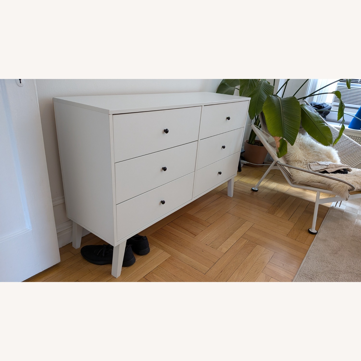 Breux Mid Century Modern Dresser, 6-Drawer - image-2