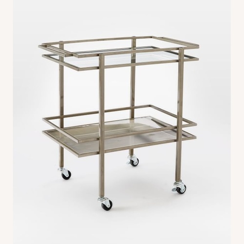Used West Elm Bell Hop Bar Cart for sale on AptDeco