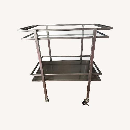 Used West Elm Bell Hop Bar Cart for sale on AptDeco