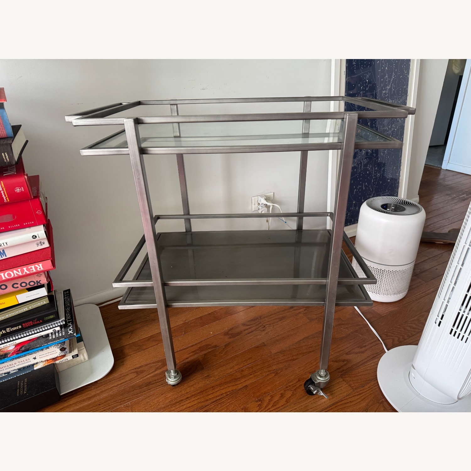 West Elm Bell Hop Bar Cart - image-1