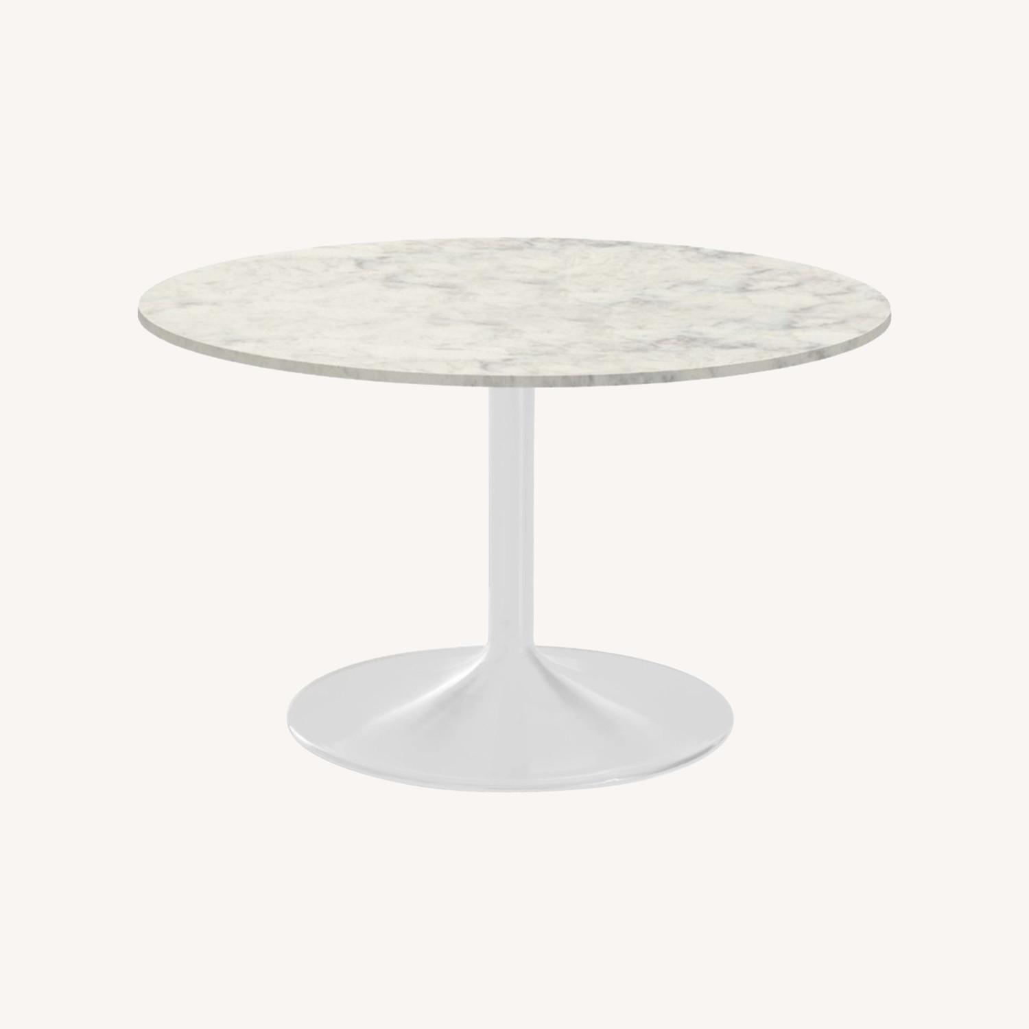 Room & Board (Wolfgang Fabric Chairs + Aria Table) - image-0