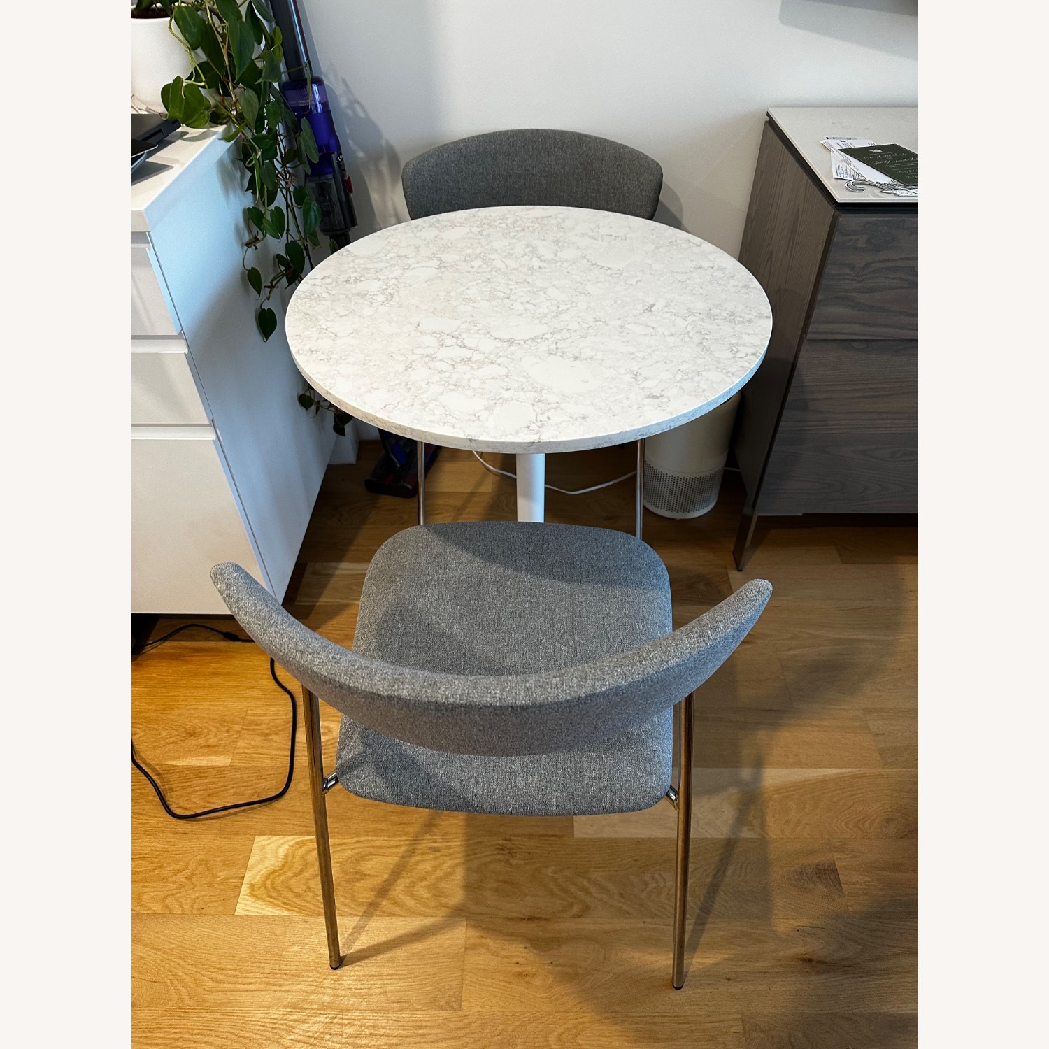 Room & Board (Wolfgang Fabric Chairs + Aria Table) - image-5