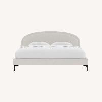 Interior Define, King Bed, Alabaster Linen