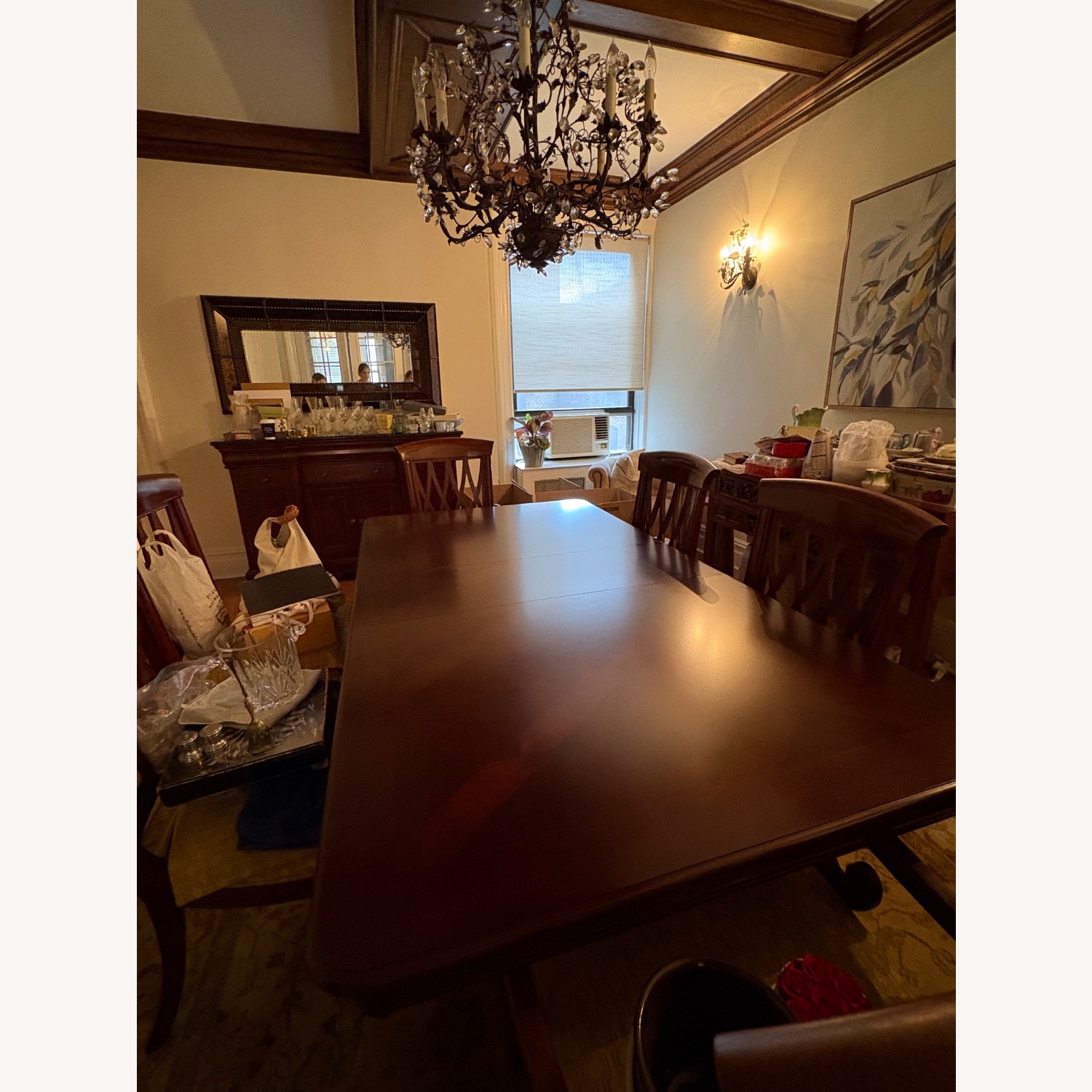 Wood Traditional Dining Table - image-0