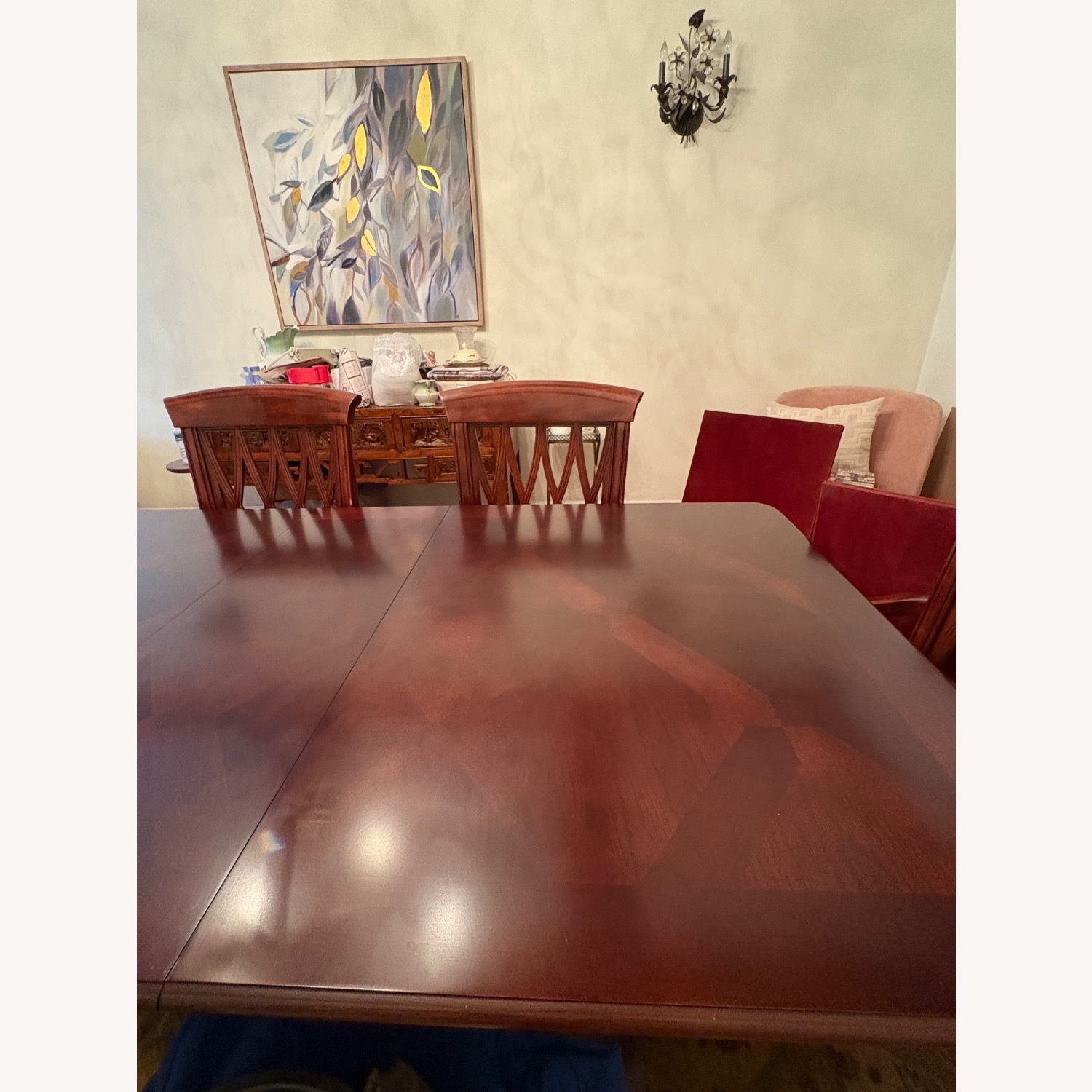 Wood Traditional Dining Table - image-1