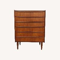 Vintage Danish Mid Century Modern Teak Dresser