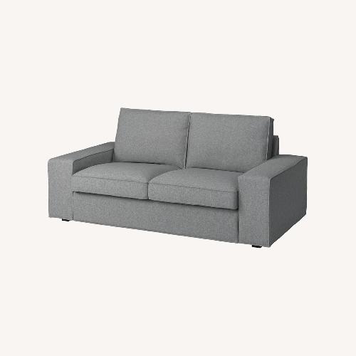 Used KEA KIVIK Loveseat Gray for sale on AptDeco