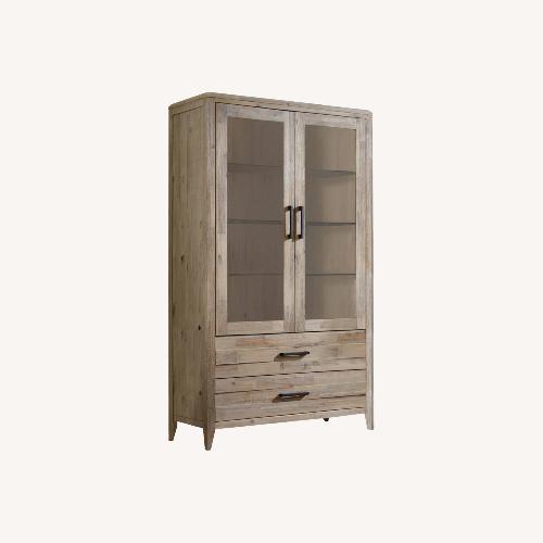 Used Casana Harbourside 2 Drawer 2 Door Curio Unit for sale on AptDeco