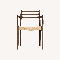 Møller Model 62 Danish Teak Armchairs- a Pair