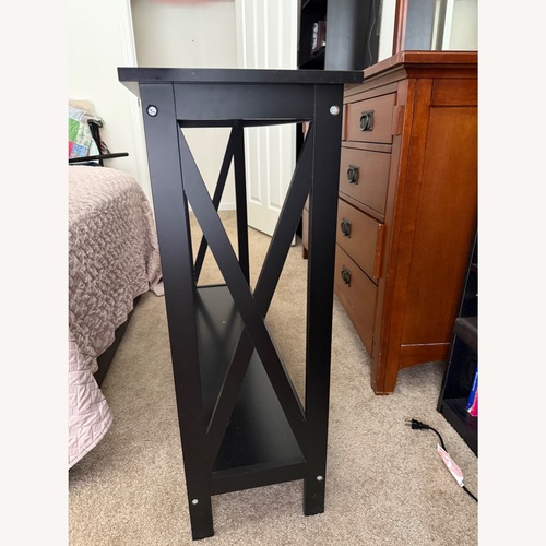 Used Black Side Table for sale on AptDeco
