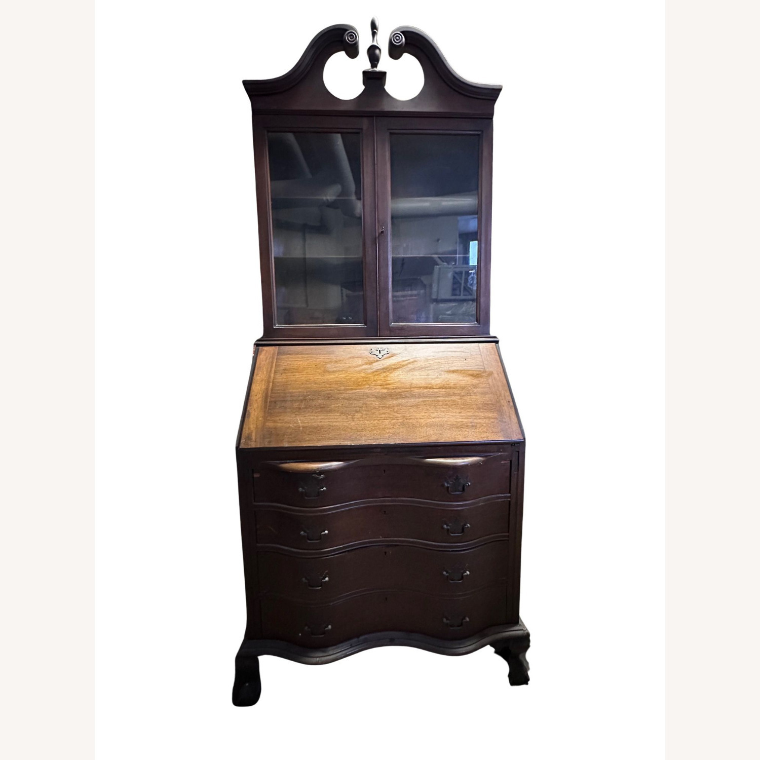 Antique Secretary Desk - image-0