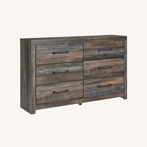 Used Drystan Brown Beige 6 Drawer Dresser for sale on AptDeco
