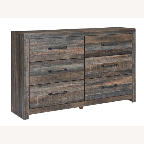 Used Drystan Brown Beige 6 Drawer Dresser for sale on AptDeco