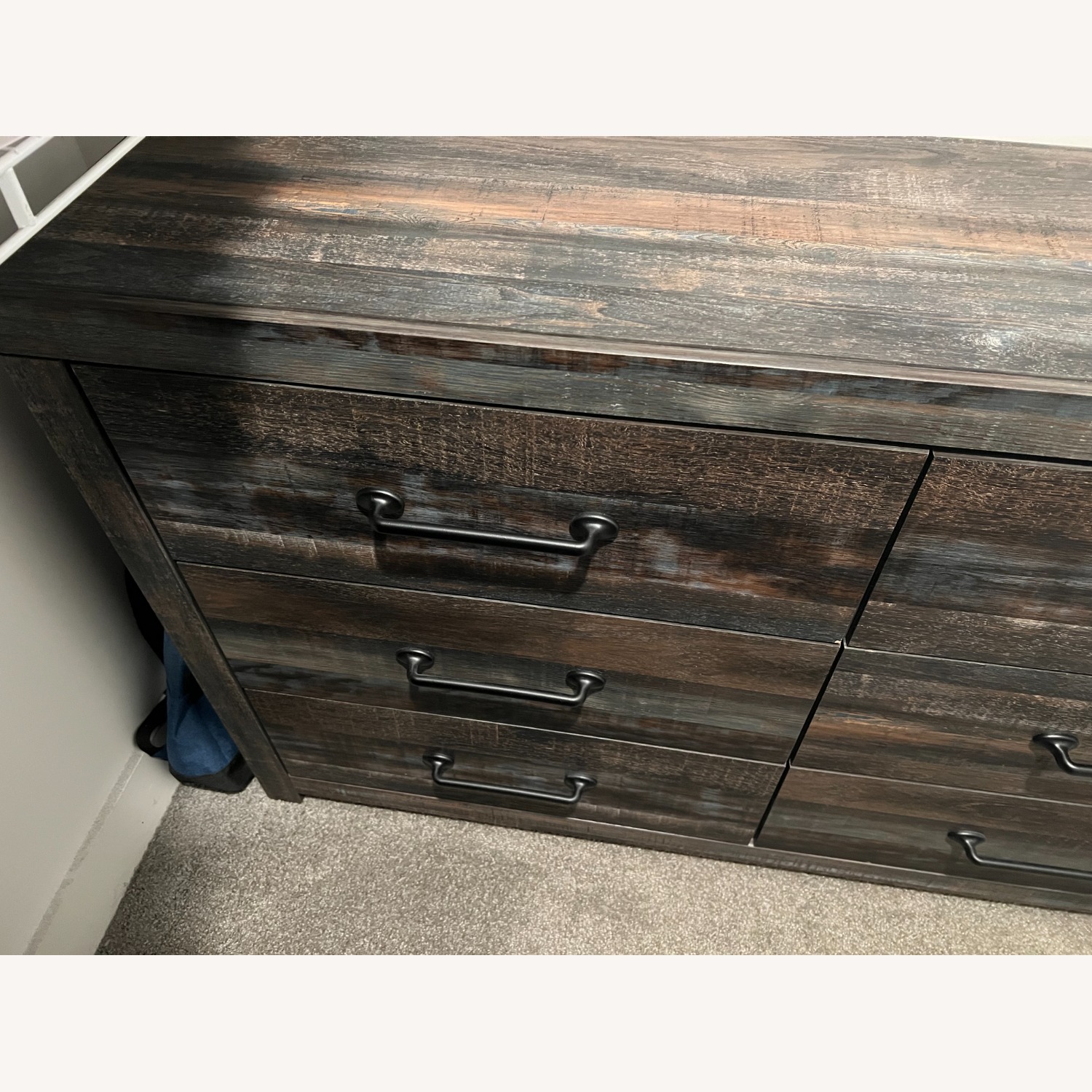 Drystan Brown Beige 6 Drawer Dresser - image-3