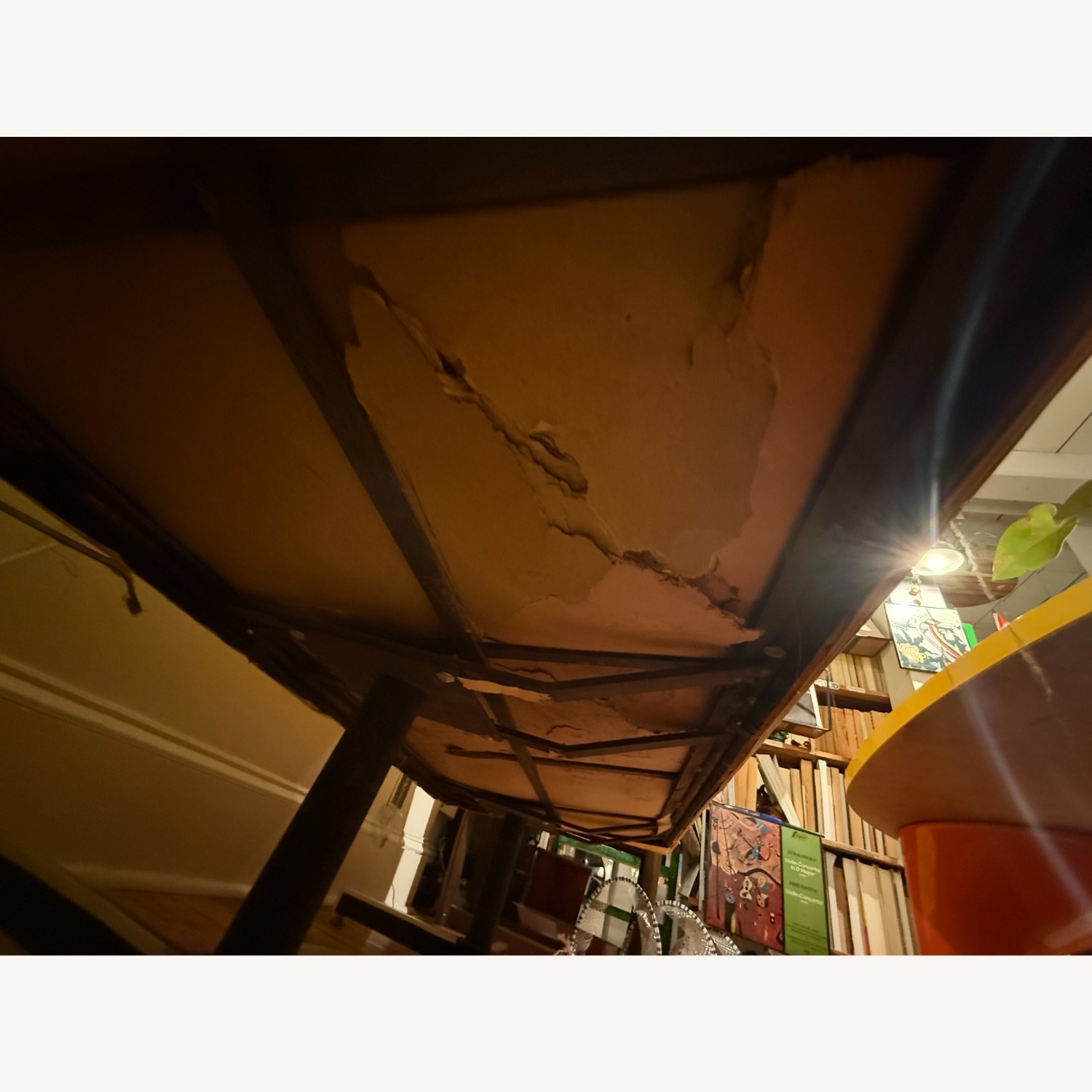 1960s Tufted Vinyl Couch - image-4