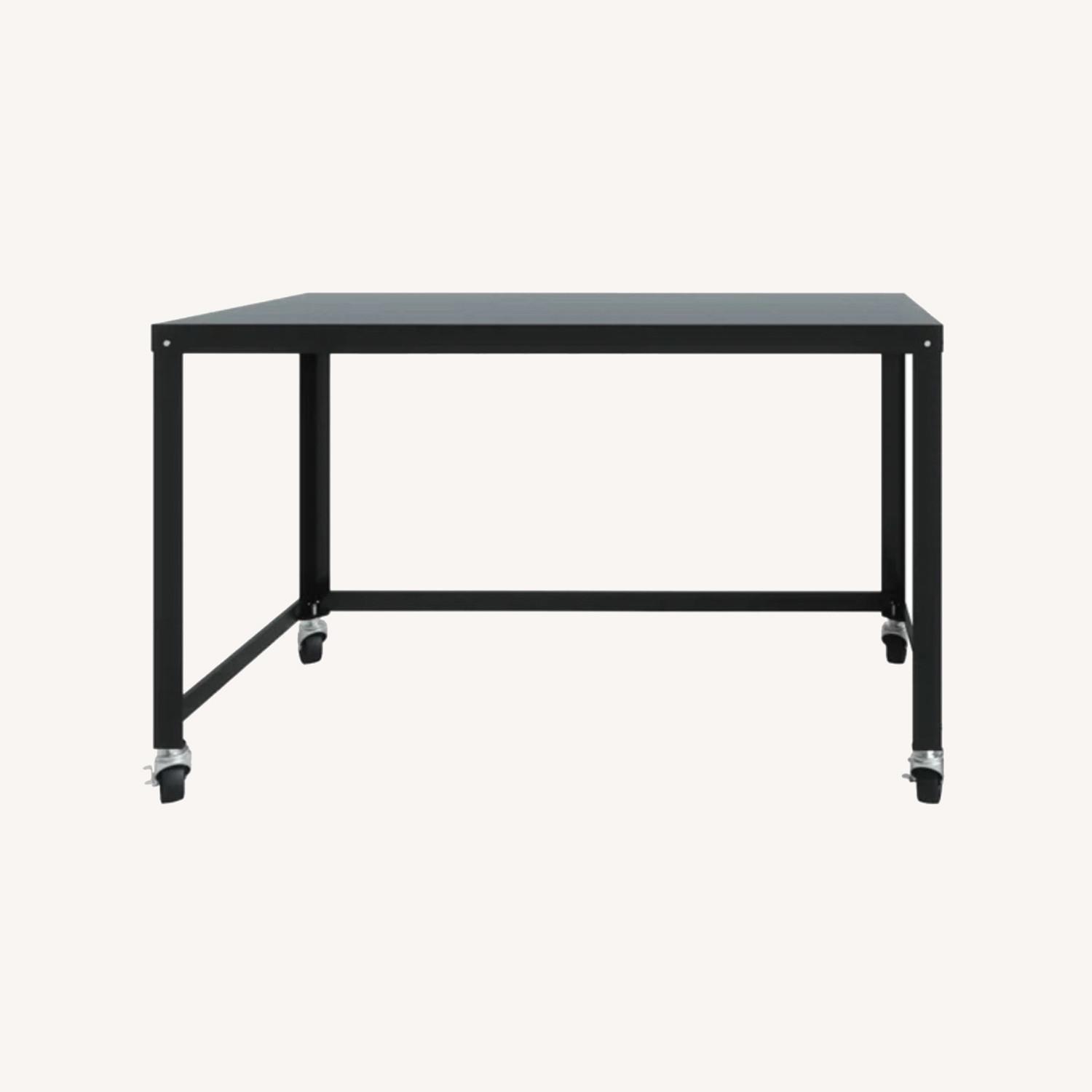 Wayfair Black Rolling Desk - image-0