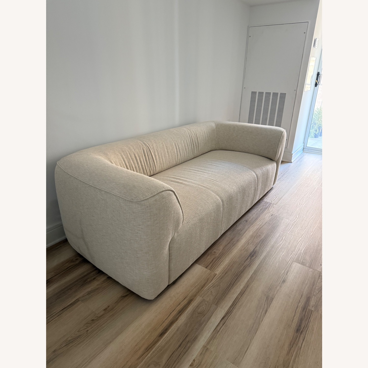  CB2 Cream Sofa - image-1