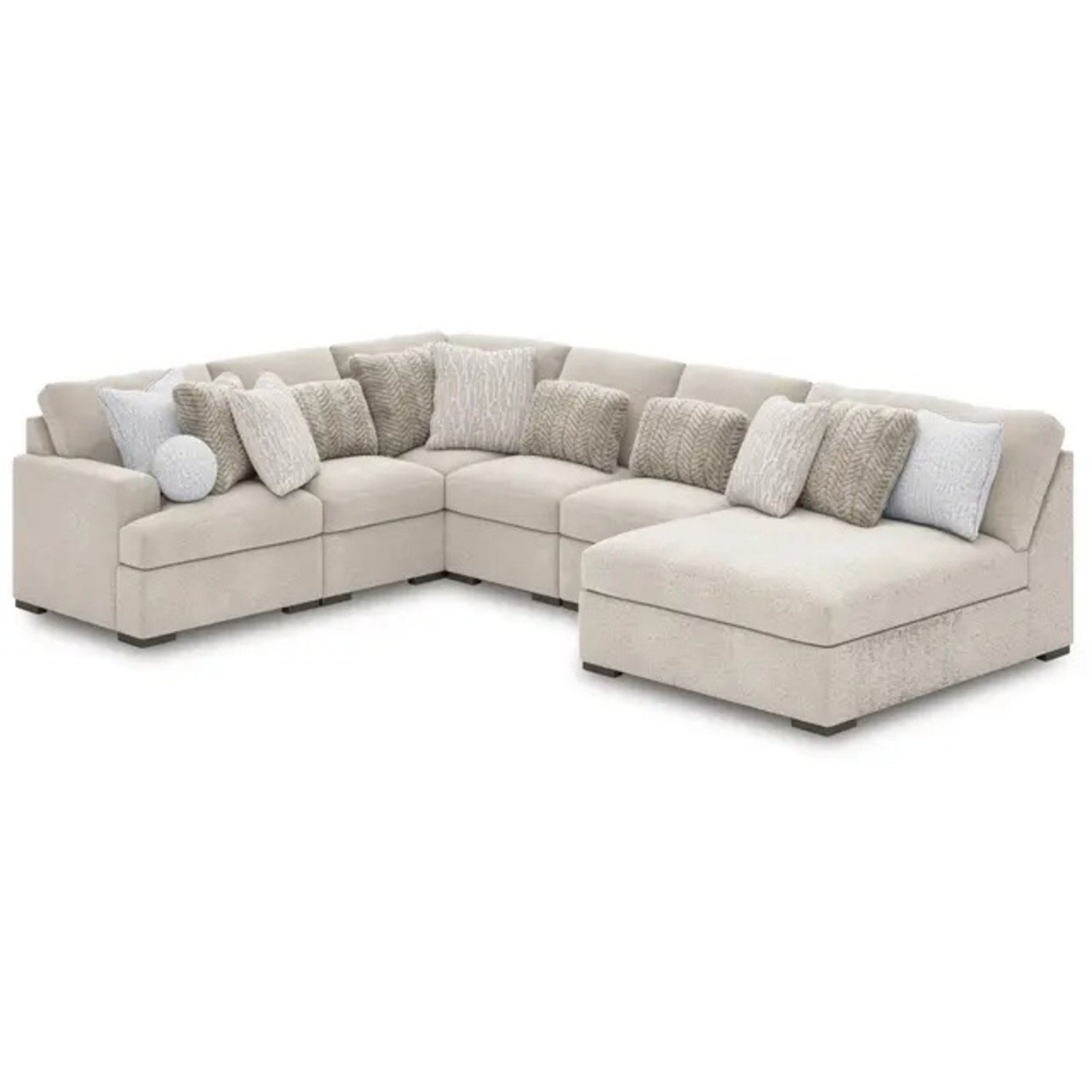 Cuddle Plush 6-piece Sectional With Chaise - image-20