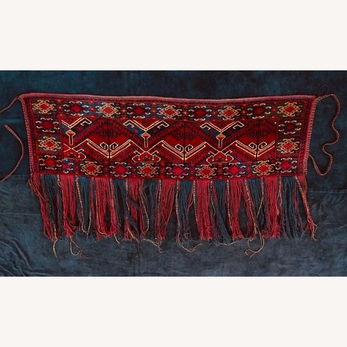Used Vintage / Antique Afghan Wall Hanging  for sale on AptDeco