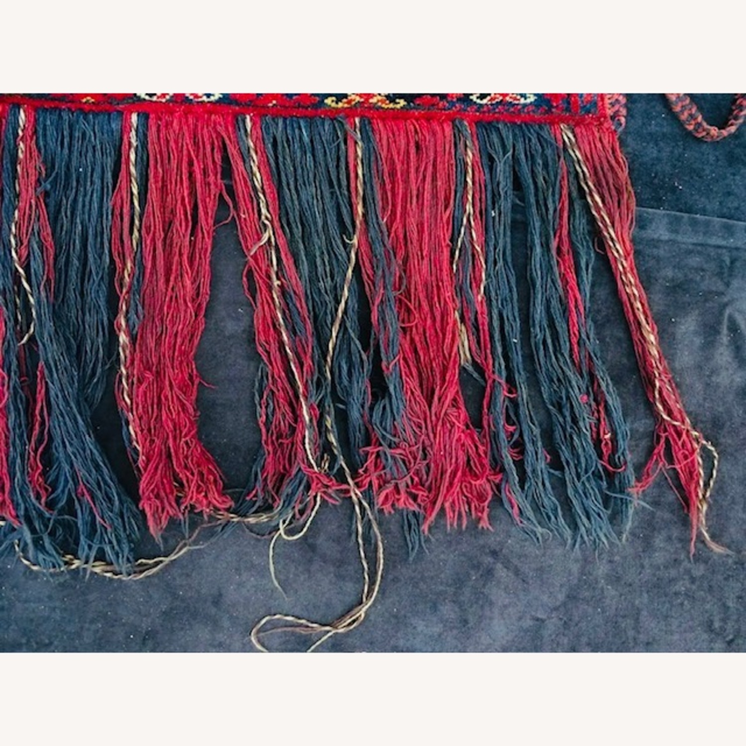 Vintage / Antique Afghan Wall Hanging  - image-3