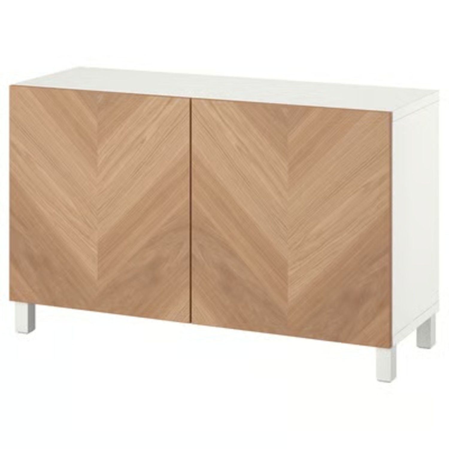 IKEA BESTA Sideboard W HEDEVIKEN Doors - image-7