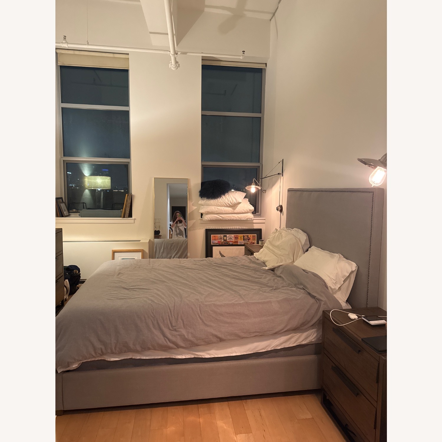 Restoration Hardware Queen Bed - image-3